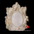 marble home furniture sculpture with mirror